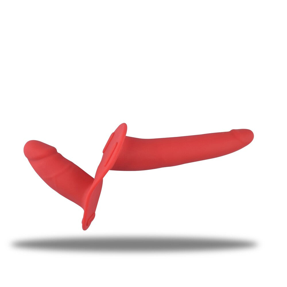 Strap-On Double Enjoyment Red