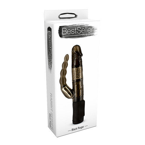 Vibratore Doppia Stimolazione Black Roger - Erotika Shop