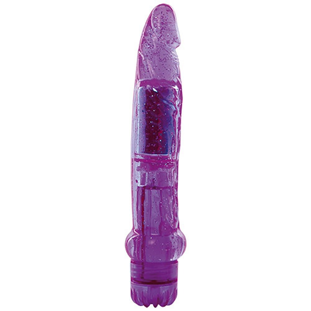 Vibratore Realistico Dazzly Glitter 18,5 cm - Erotika Shop