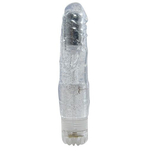Vibratore Realistico Crushy Glitter 19 cm - Erotika Shop