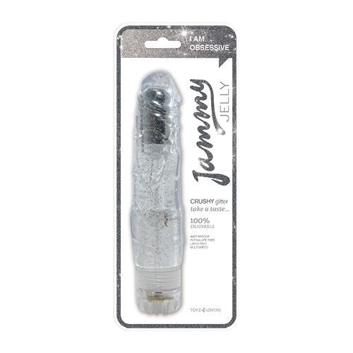 Vibratore Realistico Crushy Glitter 19 cm - Erotika Shop