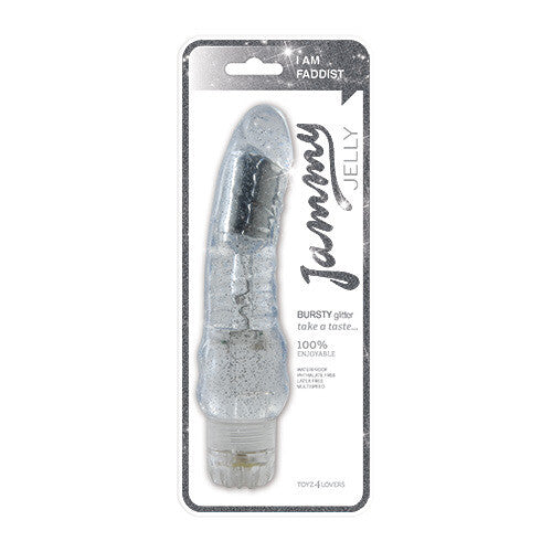 Vibratore Realistico Bursty Glitter 20 cm - Erotika Shop