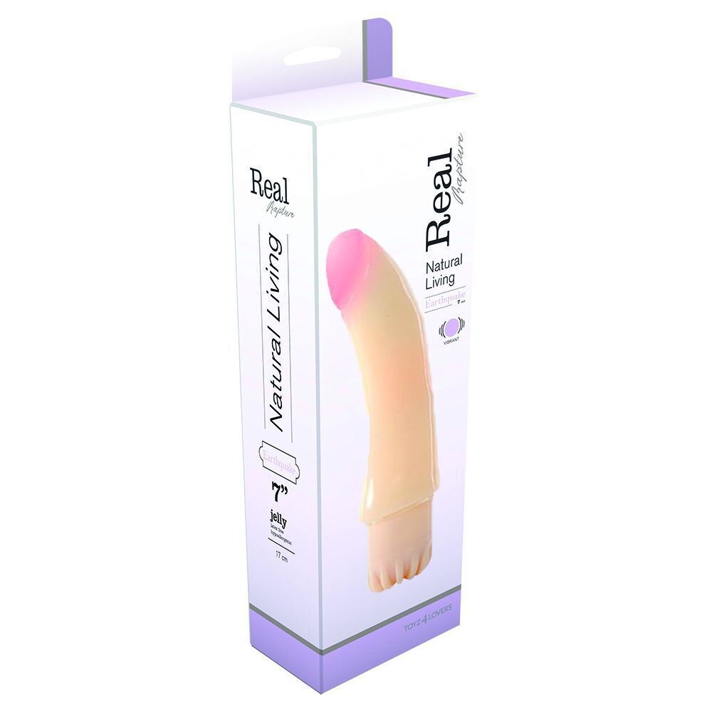 Vibratore Realistico Earthquake 17 cm - Erotika Shop