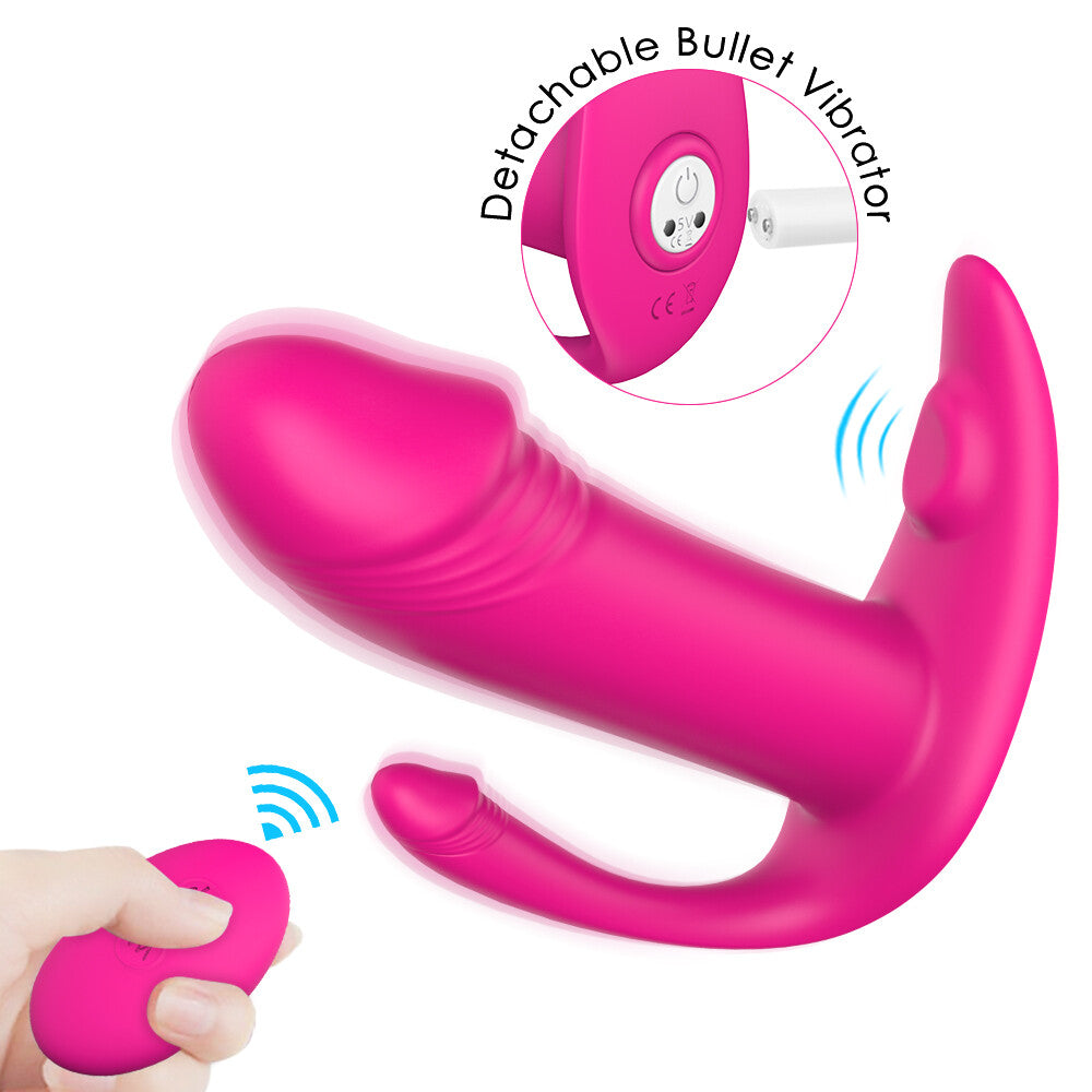 Vibratore Doppia Stimolazione Up To Heaven - Erotika Shop