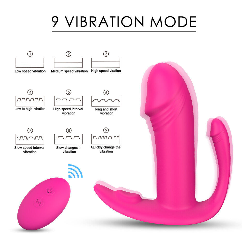 Vibratore Doppia Stimolazione Up To Heaven - Erotika Shop