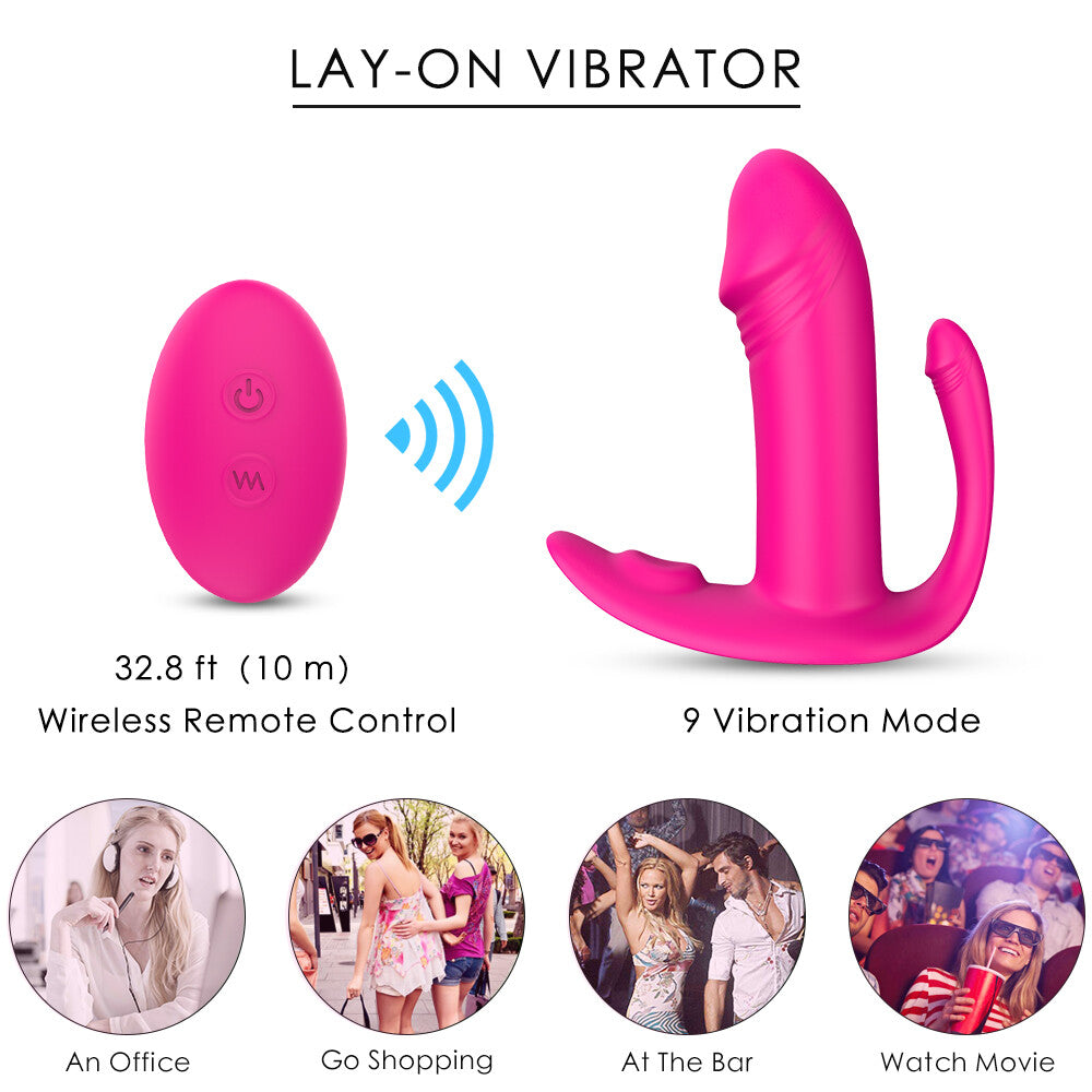 Vibratore Doppia Stimolazione Up To Heaven - Erotika Shop