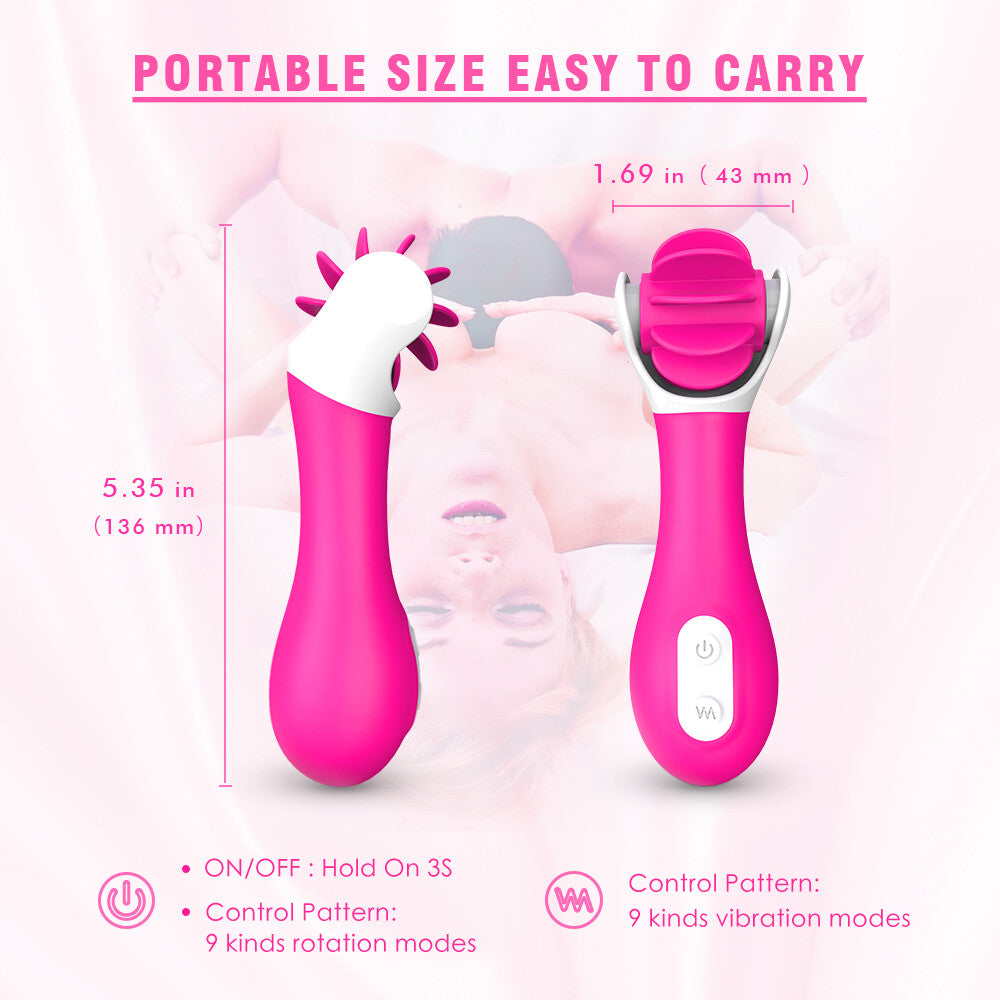 Vibratore Clitoride Crazy Tongue - Erotika Shop
