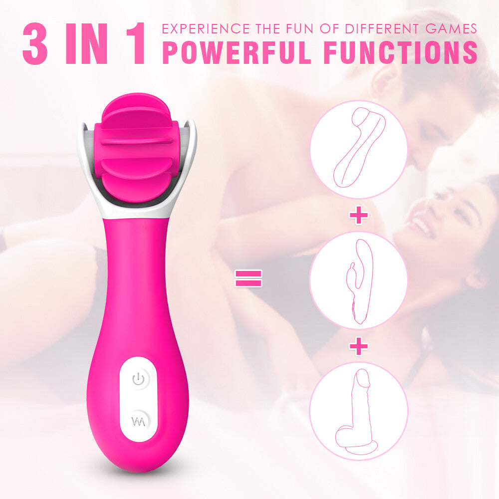 Vibratore Clitoride Crazy Tongue - Erotika Shop