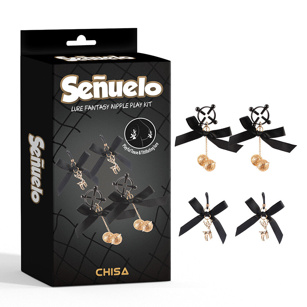 Pinzette Per Capezzoli Lure Fantasy Kit - Erotika Shop