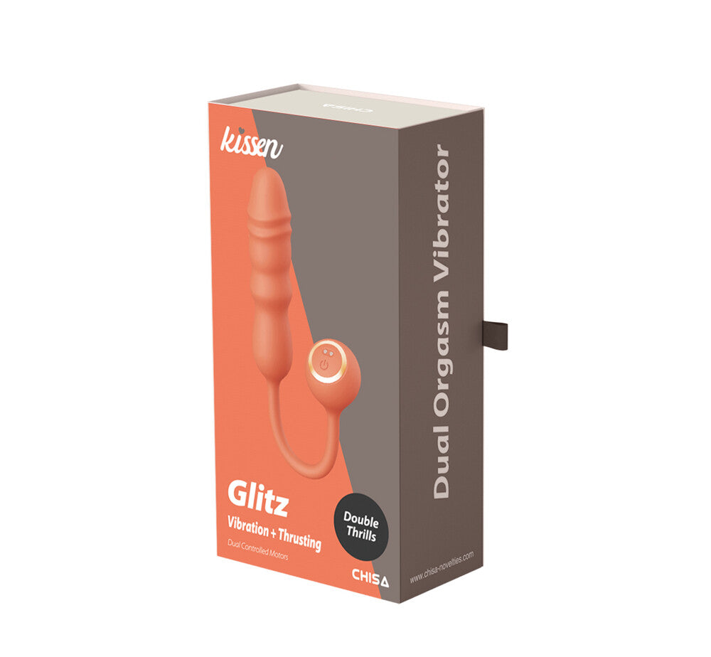 Vibratore Doppia Stimolazione Glitz - Erotika Shop
