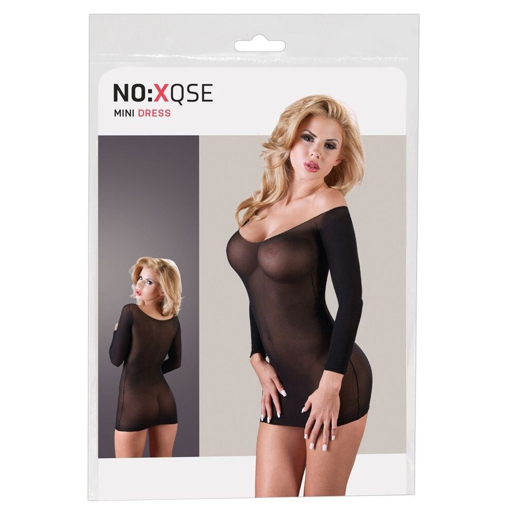 Mini Abito Sexy Dreamy Nero - Erotika Shop