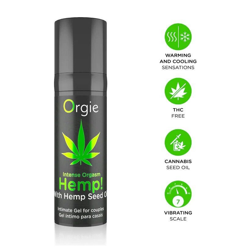 Vibratore Liquido Hemp - Erotika Shop