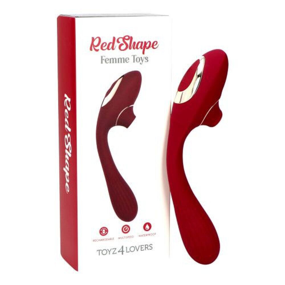 Succhia Clitoride Red Shape - Erotika Shop