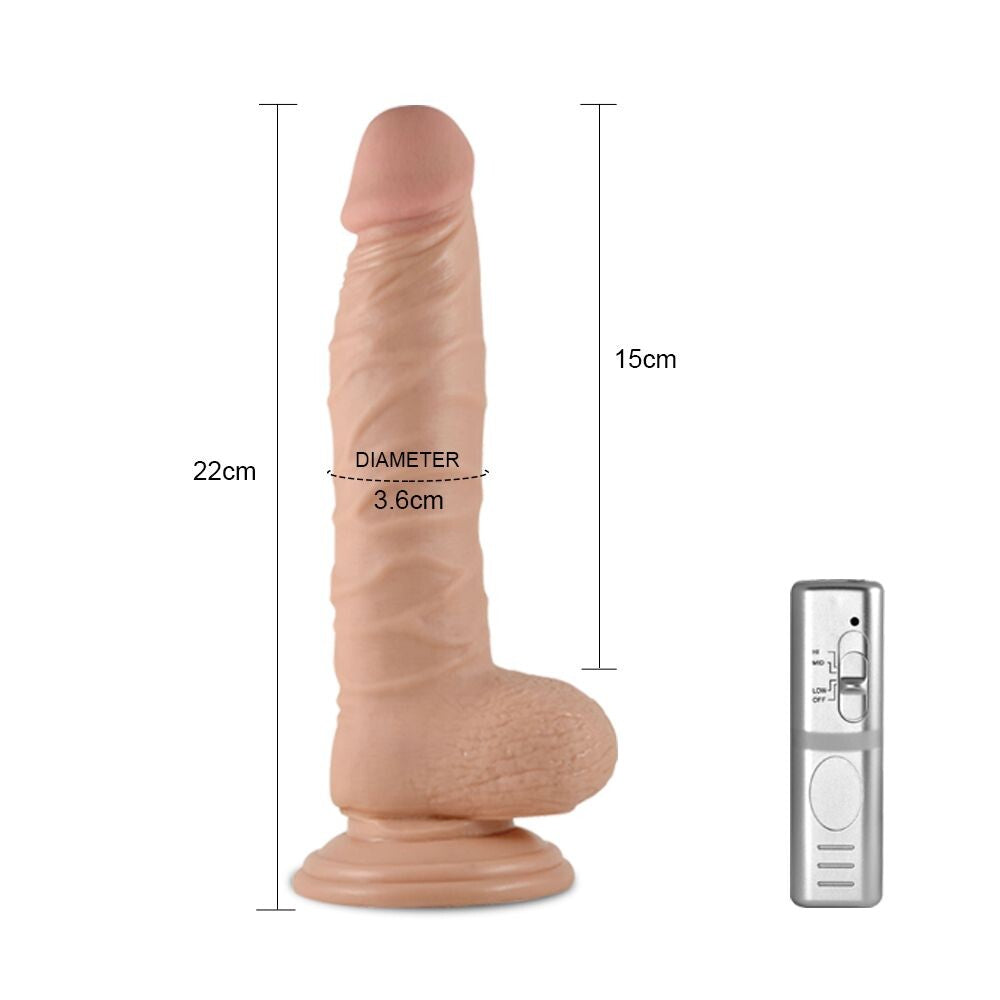 Vibratore Realistico Extreme 21,5 cm - Erotika Shop