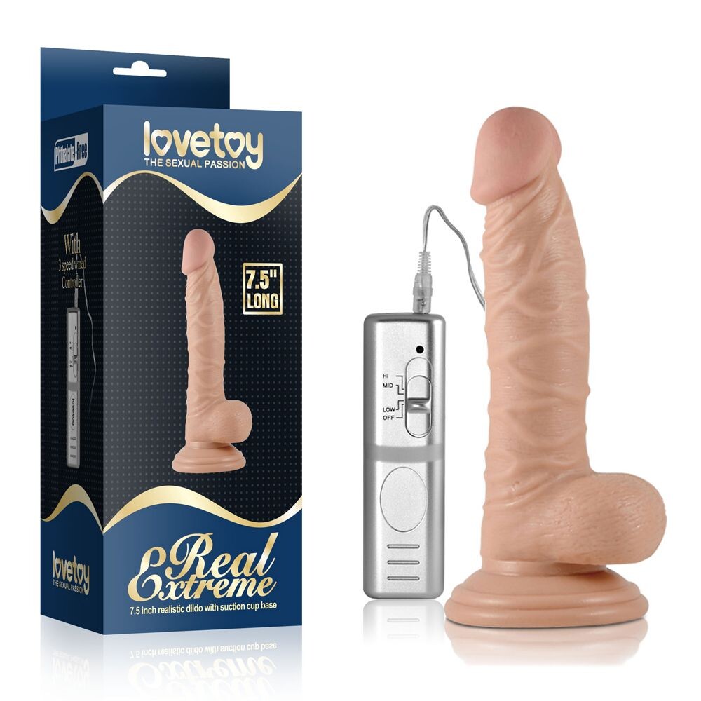 Vibratore Realistico Extreme 19 cm - Erotika Shop