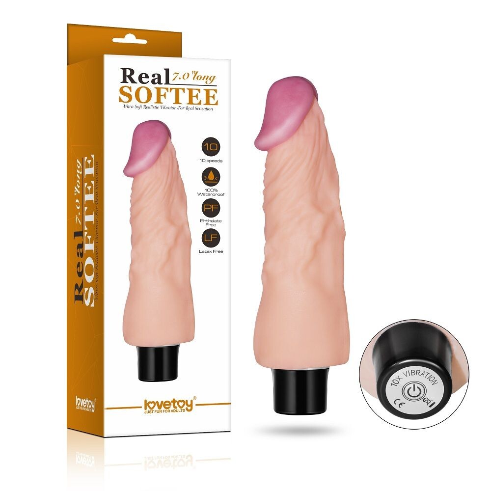 Vibratore Realistico Clay 18 cm - Erotika Shop
