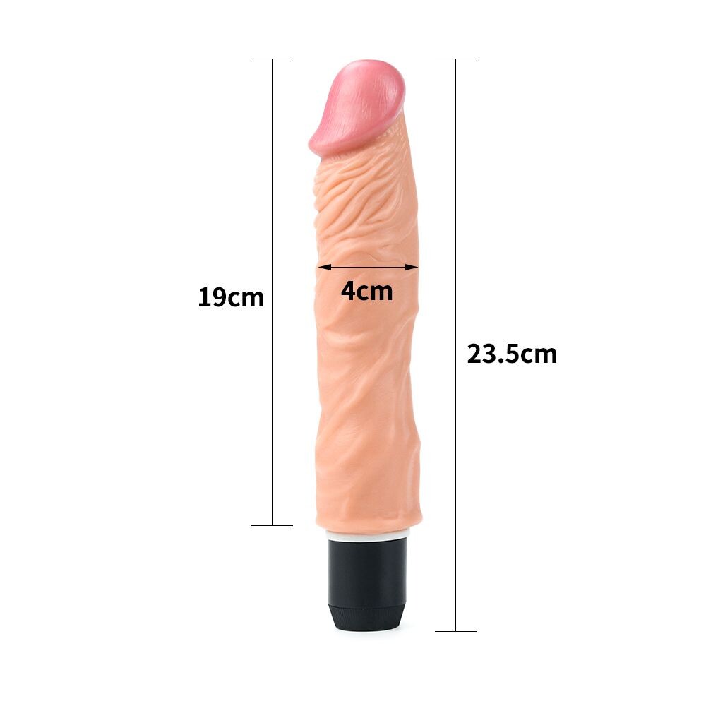 Vibratore Realistico Lester 23,5 cm - Erotika Shop