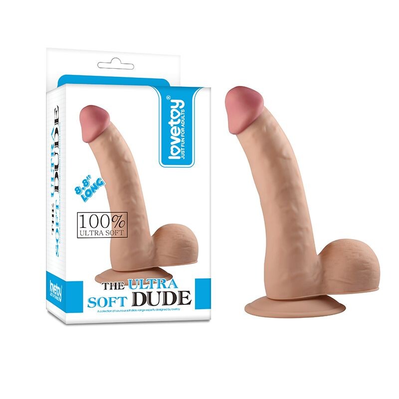 Dildo Realistico Ultra Soft Owen 20 cm - Erotika Shop