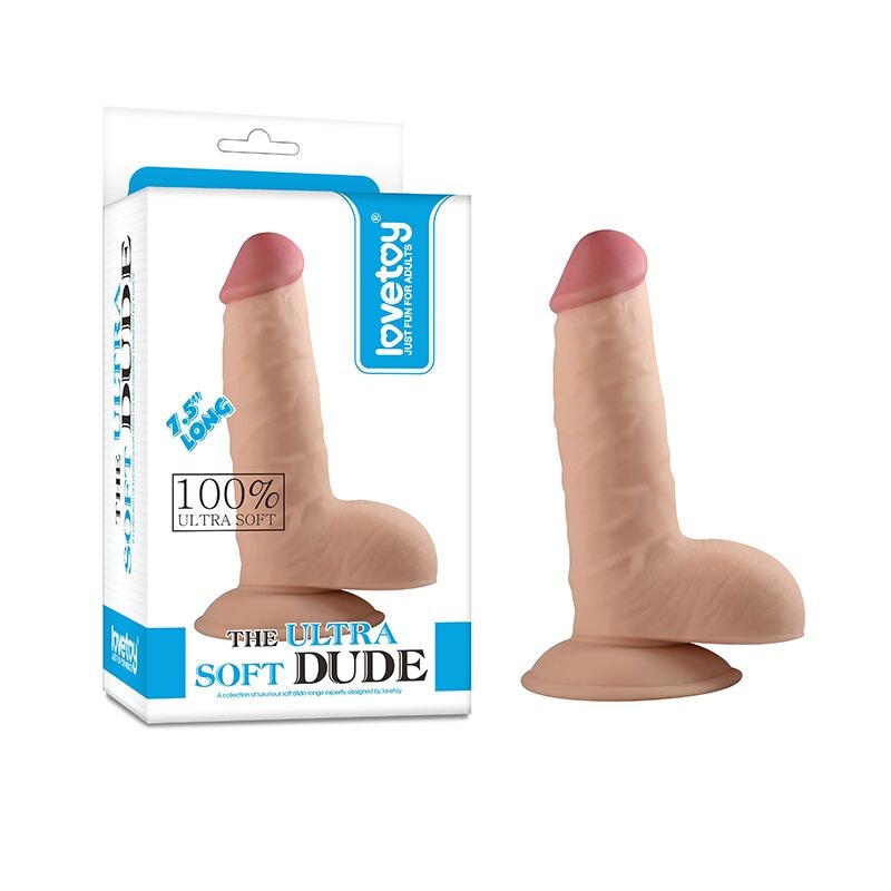 Dildo Realistico Ultra Soft Philiph 18 cm - Erotika Shop