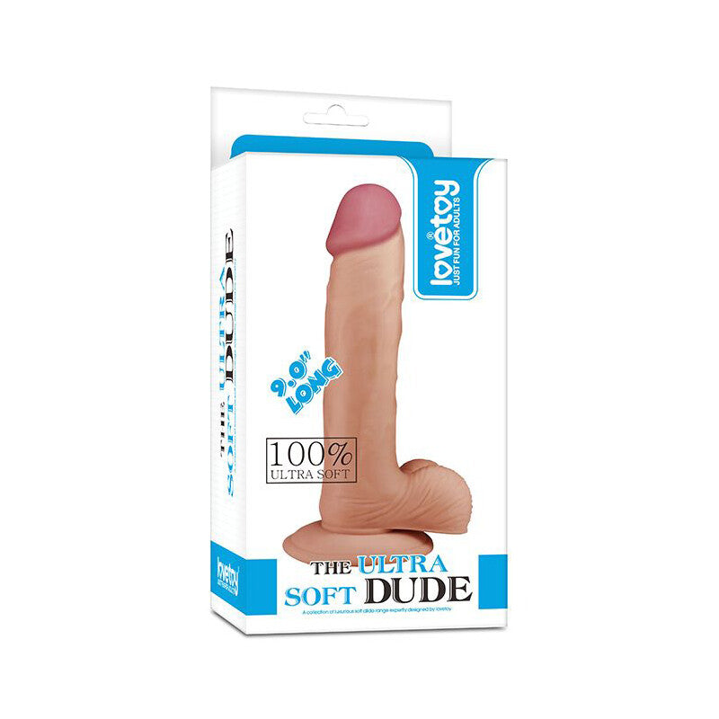 Dildo Realistico Ultra Soft Raphael 23 cm - Erotika Shop
