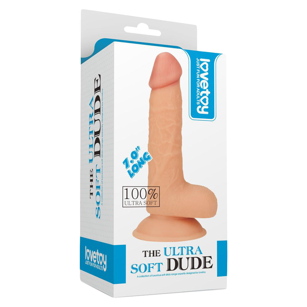 Dildo Realistico Ultra Soft Ronan 18 cm - Erotika Shop