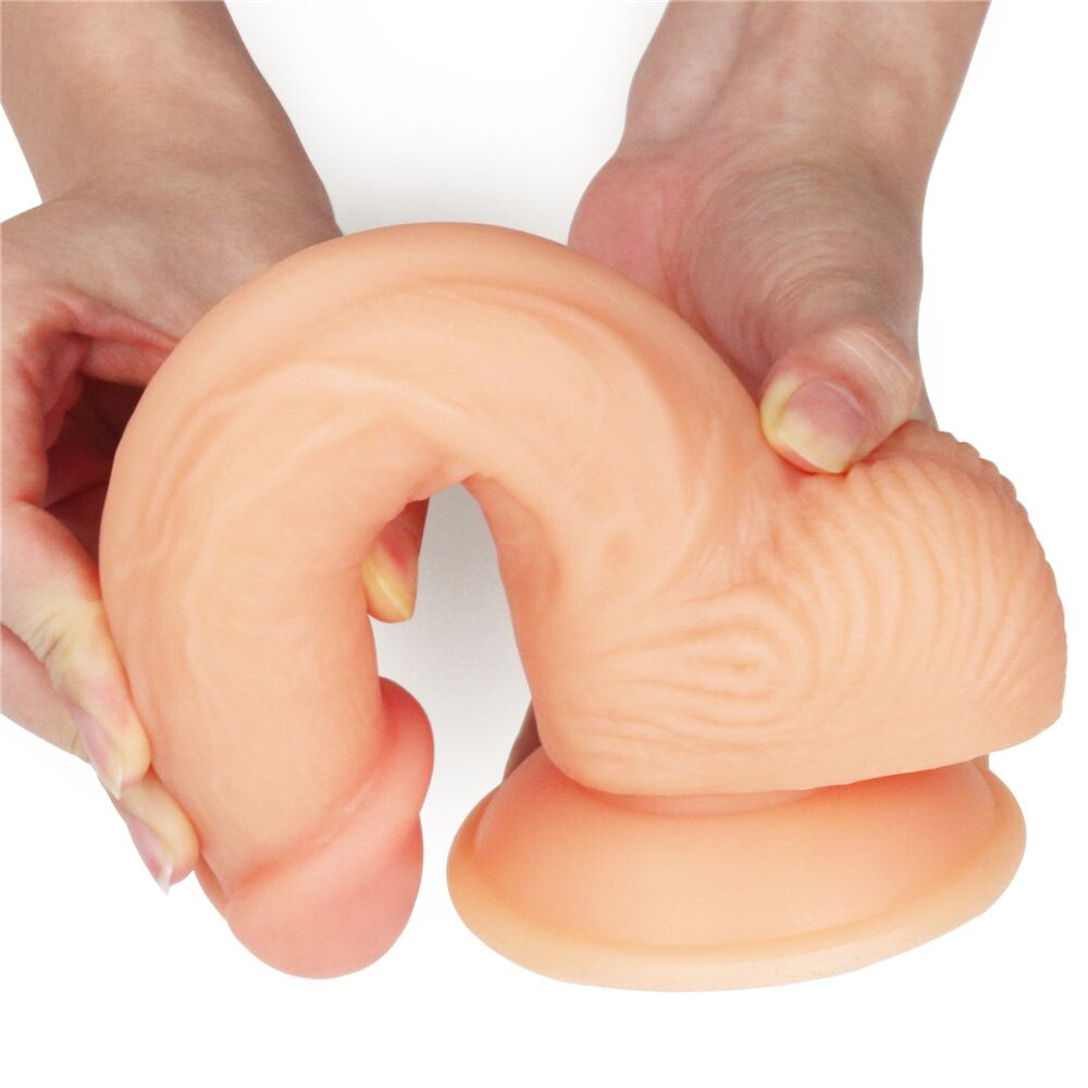 Dildo Realistico Ultra Soft Seth 20 cm - Erotika Shop