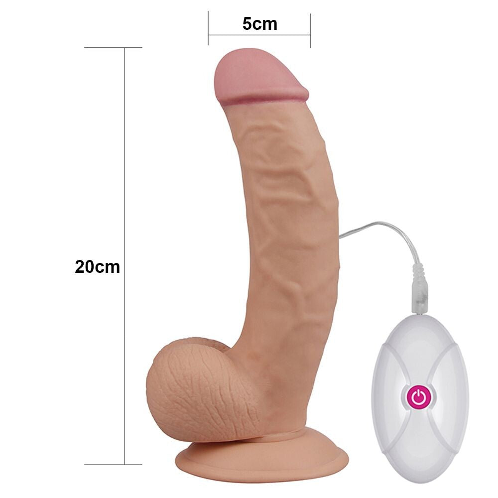 Vibratore Realistico Ultra Vibe William 20 cm - Erotika Shop