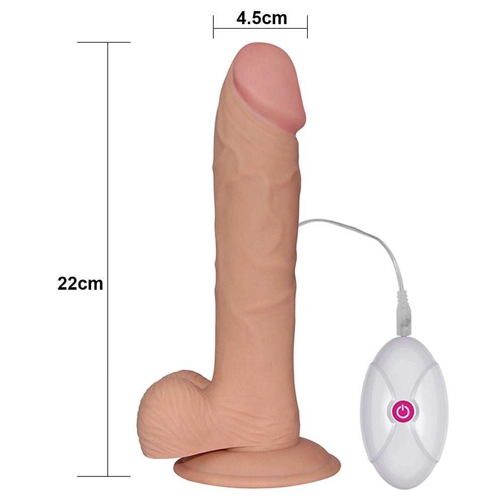 Vibratore Realistico Ultra Vibe Zayn 22 cm - Erotika Shop