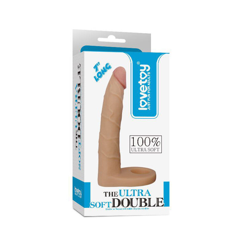 Strap On Ultra Soft Double 18 cm - Erotika Shop