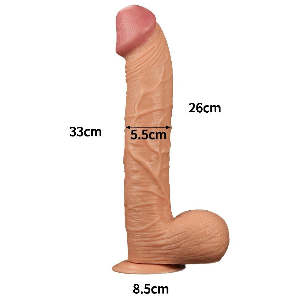 Dildo XXL Merlin 33 cm - Erotika Shop