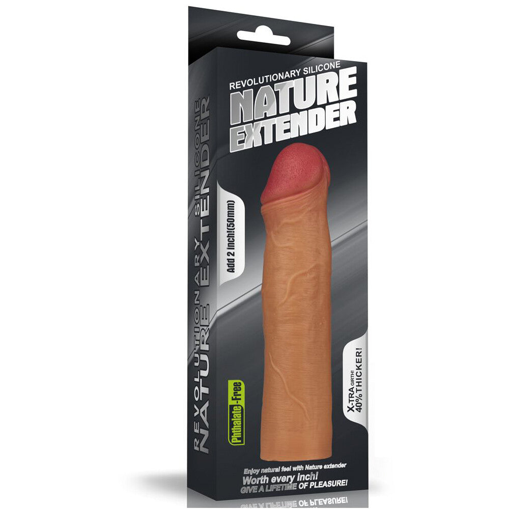 Guaina e Prolunga Pene Revolutionary Nature 17,5 cm - Erotika Shop