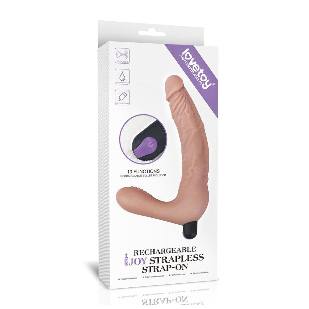 Strap On Strapless Vibe Real 21 cm - Erotika Shop