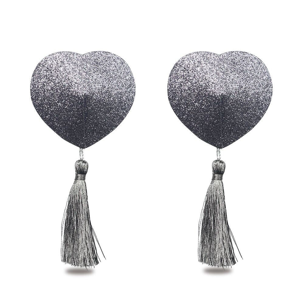 Copri Capezzoli Silver Heart - Erotika Shop