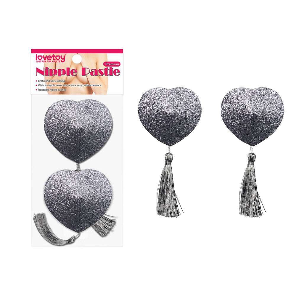 Copri Capezzoli Silver Heart - Erotika Shop