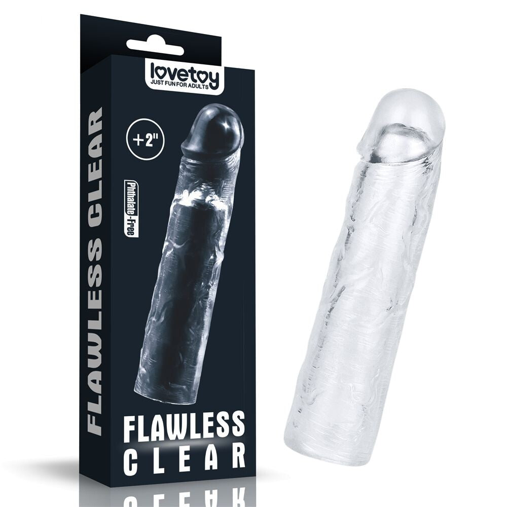 Guaina e Prolunga Pene Flawless 2 19 cm - Erotika Shop