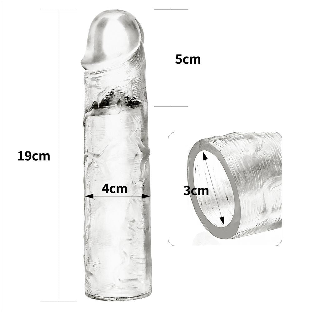 Guaina e Prolunga Pene Flawless 2 19 cm - Erotika Shop
