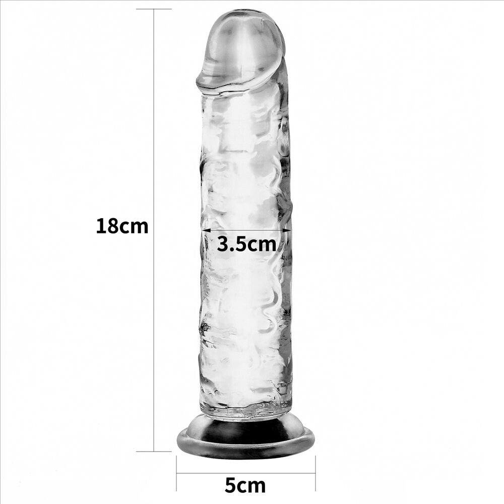 Dildo Realistico Flawless Clear 18 cm - Erotika Shop