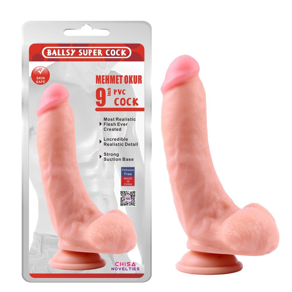 Dildo Realistico Mehmet Okur 23 cm - Erotika Shop