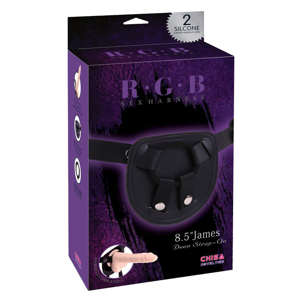 Strap On James Deen 21,5 cm - Erotika Shop