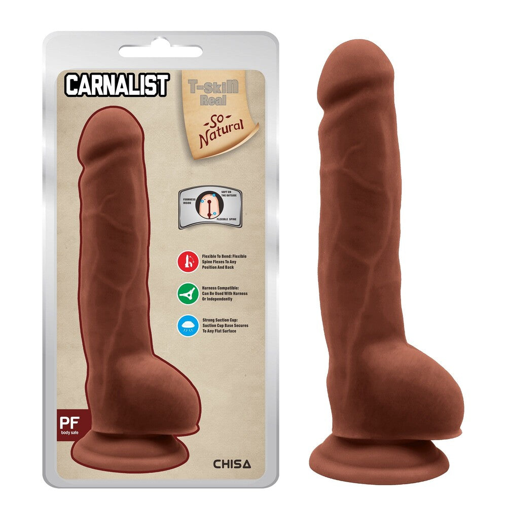 Dildo Realistico Carnalist 23,5 cm
