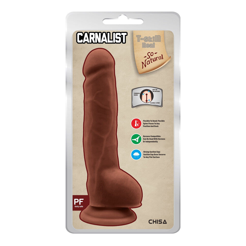 Dildo Realistico Carnalist 23,5 cm