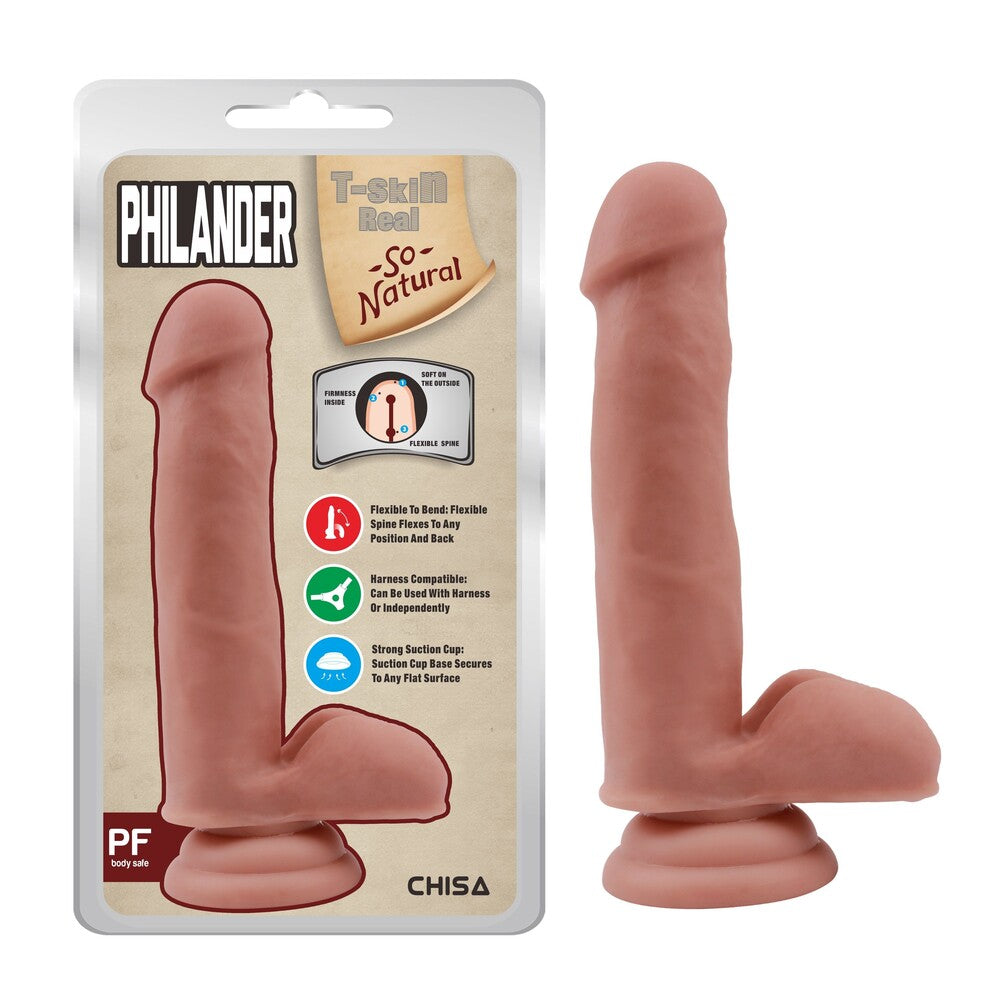 Dildo Realistico Philander 18 cm - Erotika Shop