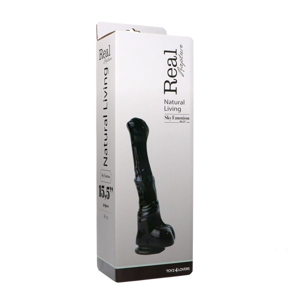 Dildo Monster Black Pegaso 40 cm - Erotika Shop