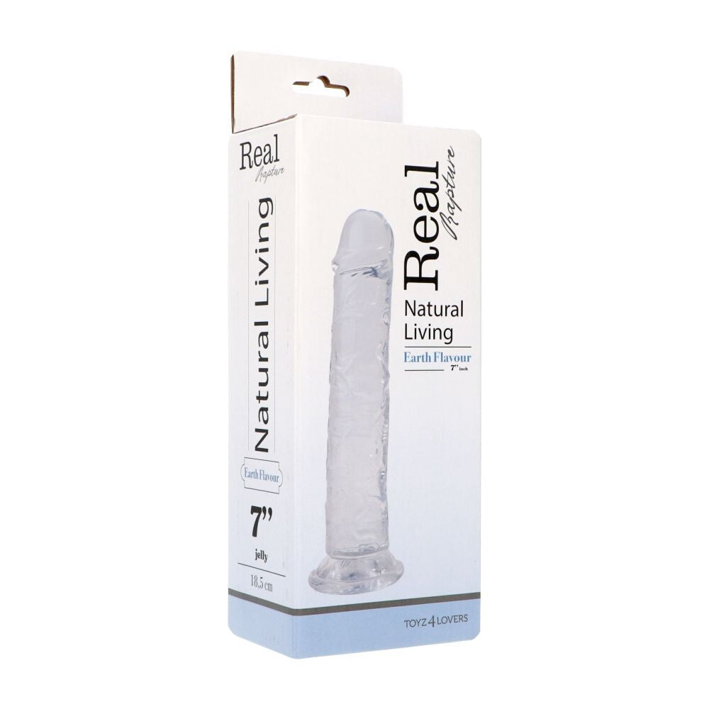 Dildo Realistico Clear Flavour 18,5 cm - Erotika Shop