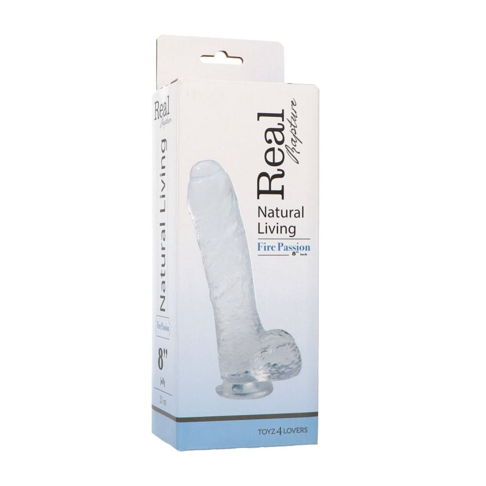Dildo Realistico Clear Passion 21 cm - Erotika Shop