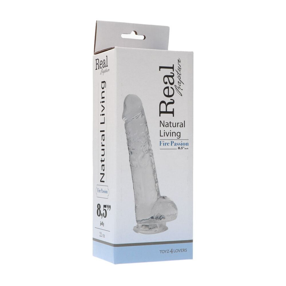 Dildo Realistico Clear Passion 22 cm - Erotika Shop