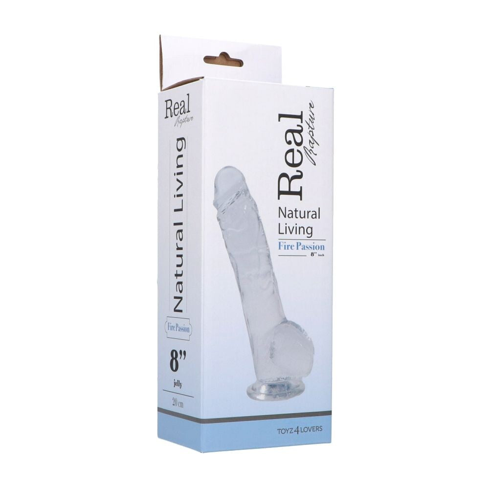 Dildo Realistico Clear Passion 20 cm - Erotika Shop