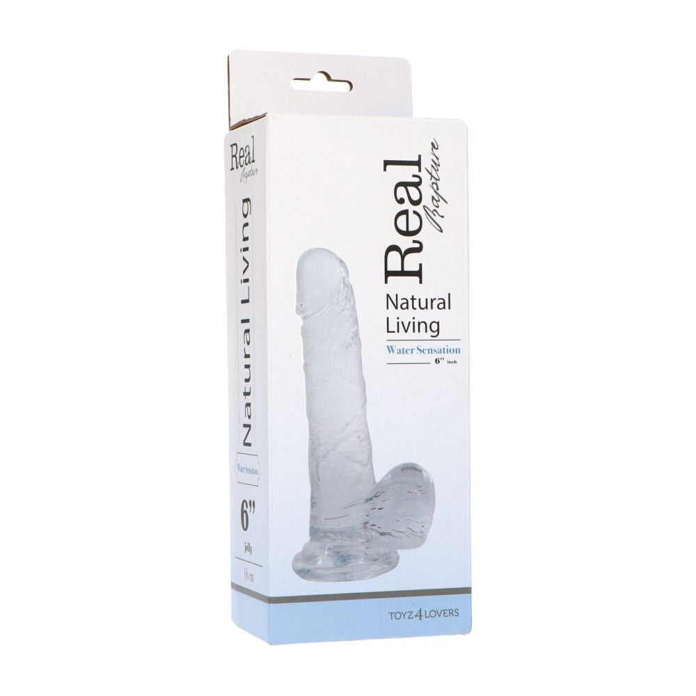 Dildo Realistico Clear Sensation 16 cm - Erotika Shop
