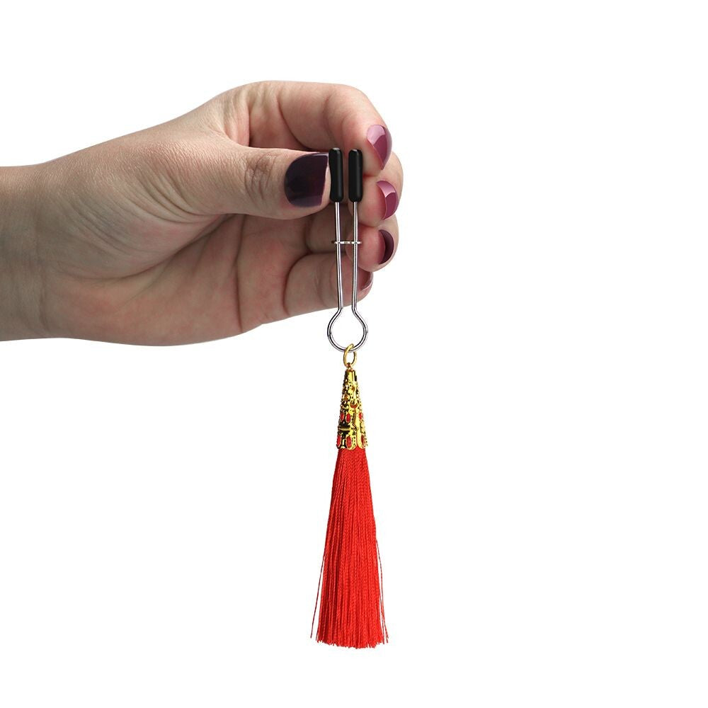 Pinzette per Capezzoli Glamor Tassel - Erotika Shop