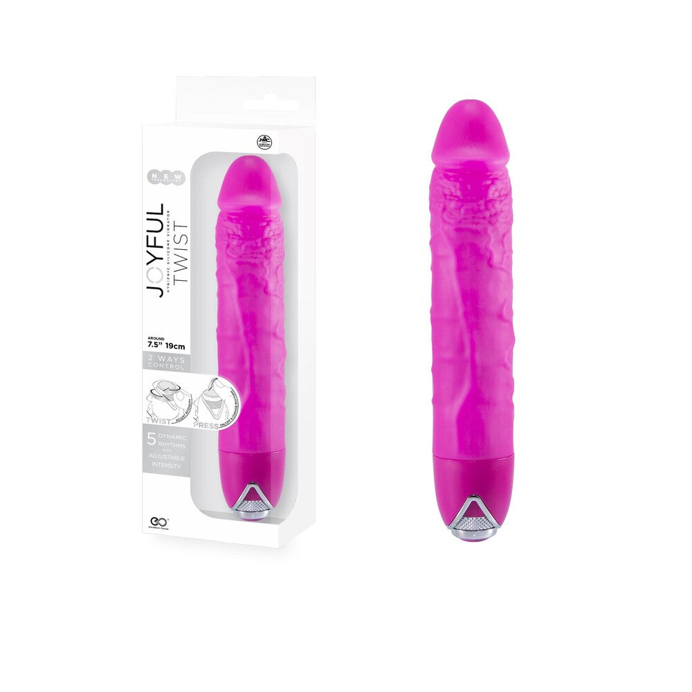 Vibratore Realistico Joyful Twist 24 cm - Erotika Shop